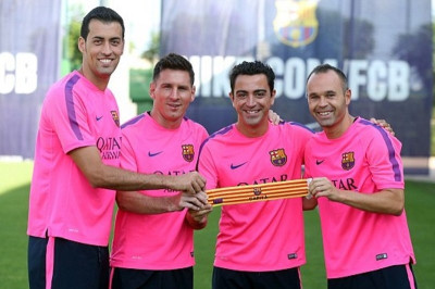 Τσάβι επέλεξαν αρχηγό στην Μπαρτσελόνα (photos+video)
