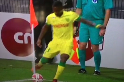 Γαλλία: Η πιο αστεία εκτέλεση κόρνερ ever! (video)