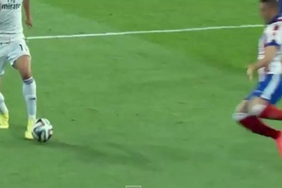 Ρεάλ - Ατλέτικο: Πήγε να «κόψει» την μπάλα στον Μπέιλ ο Σικέιρα (video)