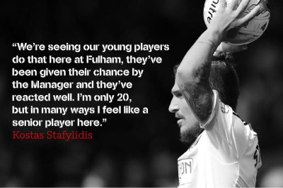 Φούλαμ: 90 λεπτά ο Σταφυλίδης, εκτός ο Μήτρογλου