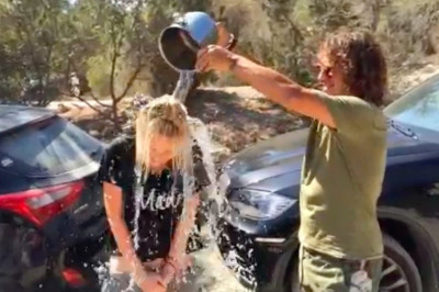 Κάρλες Πουγιόλ: Μπουγέλωσε σέξι ξανθιά! (video)