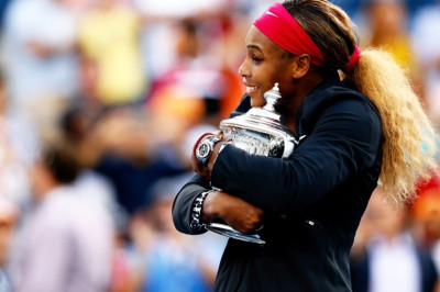 US Open: Το σήκωσε με... ασπρόμαυρο λεοπάρ η Σερένα (photos)