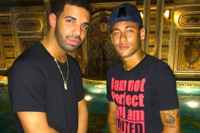 O διάσημος ράπερ και  ο Νεϊμάρ (photos)