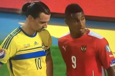 Ζλάταν Ιμπραΐμοβιτς: Το... μάτιασμα στον Αυστριακό! (videos)