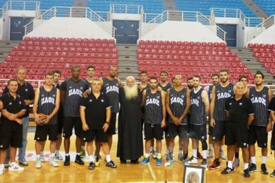 ΠΑΟΚ: Αγιασμός στην Πυλαία (photos)