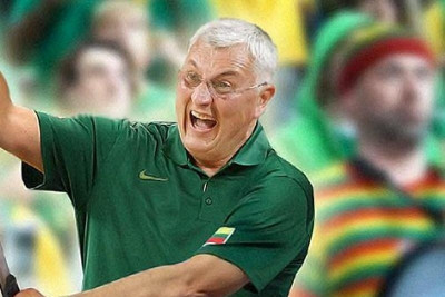 Μουντομπάσκετ 2014: Ο Καζλάουσκας και ο... γύρος (photo)