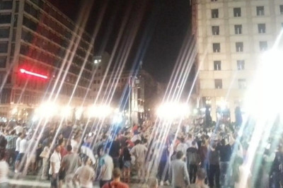 Μουντομπάσκετ 2014: «Κάηκε» το Βελιγράδι (video)