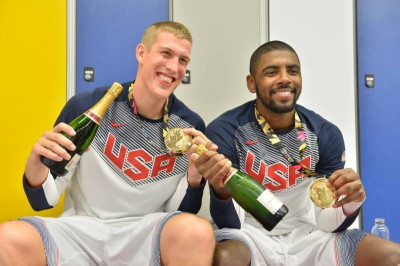 Μουντομπάσκετ 2014: Σαμπάνιες στα αποδυτήρια των ΗΠΑ (photos)