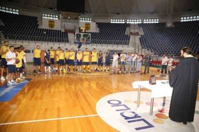 Άρης: Αγιασμός στο «Nick Galis Hall»