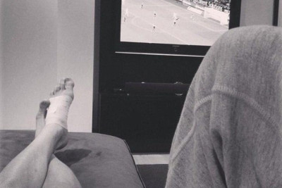 Ο Σούρλε,  το ποδομασάζ  και η αγωνία για τραυματισμό (photos)