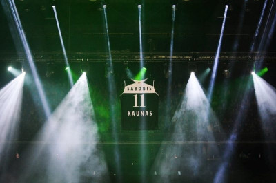 Ζαλγκίρις Κάουνας: Εντυπωσιακή τελετή για Σαμπόνις (videos+photos)