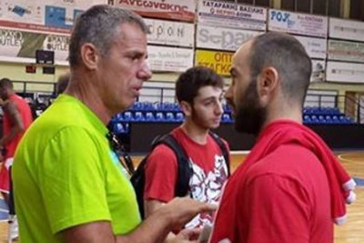 Ολυμπιακός: Τετ - α - τετ Σπανούλη – Σούμποτιτς (photo)