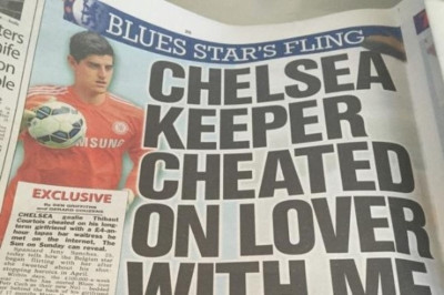 Τσέλσι: «Ο Κουρτουά απάτησε τη φίλη του» (photos)