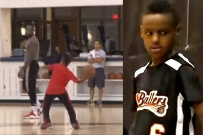 Λεμπρόν Τζέιμς: Απίστευτο καλάθι από τον 10χρονο γιο του! (video)