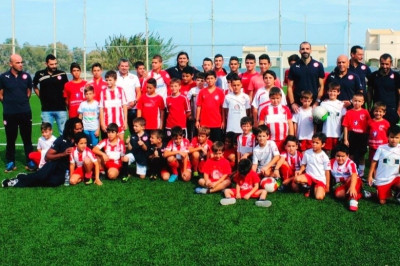 Ολυμπιακός: Αγιασμός στις ακαδημίες στο Ηράκλειο (photos)