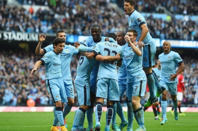 Ο «νόμος» του  Αγκουέρο  στο ντέρμπι του Μάντσεστερ (video+photos)