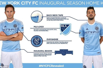 Η Νιου Γιορκ Σίτυ ,παρουσίασε την φανέλα της