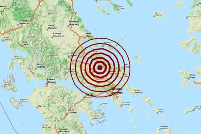 Διπλός σεισμός 5.2 Ρίχτερ Βόρεια της Χαλκίδας