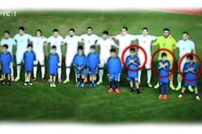 Απίστευτη προβοκάτσια Αλβανών στο Ελλάδα - Σερβία (photos+video)