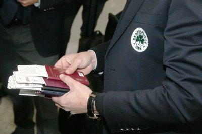 Παναθηναϊκός: Η αναχώρηση για την Μόσχα (photos)