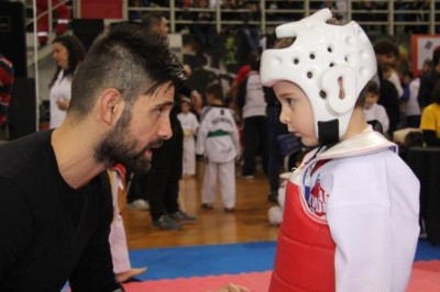 Ολυμπιακός: Εντυπωσιακοί οι μικροί του Τάε Κβο Ντο (photos)