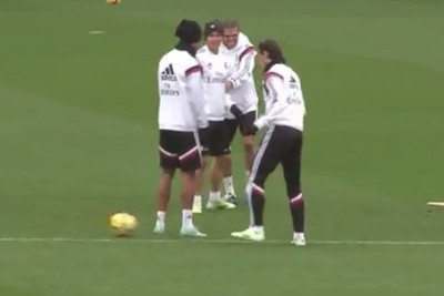 Ρεάλ Μαδρίτης: Τρελές... πλάκες με Ρονάλντο, Μπέιλ και Πέπε! (video)