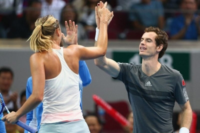 Τένις: Έχασε το... ζευγάρι Σαράποβα - Μάρεϊ (photos)
