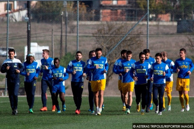 Αστέρας Τρίπολης: Προπονήθηκαν οι Μπαντιμπανγκά και Ουσέρο