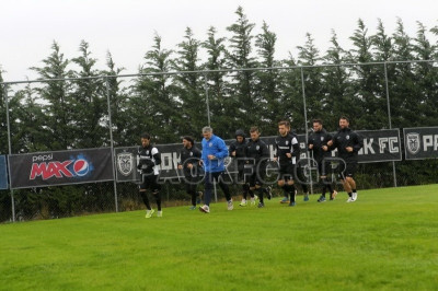 ΠΑΟΚ: Αισιοδοξία Τζιόλη, Κλάους, Τζαβέλλα (photos+video)