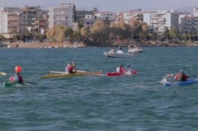 Ολυμπιακός: Συστήνει το άθλημα του Παρακανόε (video)