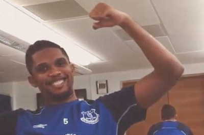 Έβερτον: «Γλέντησε» τον Μιραλάς στο Πινγκ Πονγκ ο Ετό! (photos+video)