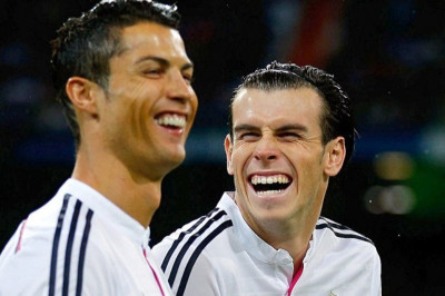 Ρεάλ Μαδρίτης: Τις... έβρεξε στον Μπέιλ ο Ρονάλντο (video)