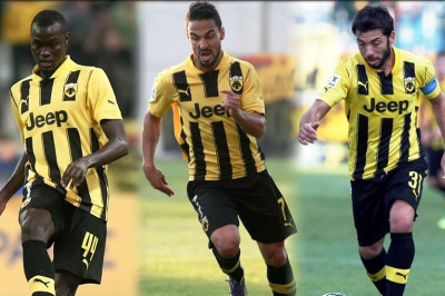 ΑΕΚ: Επίσκεψη παικτών σε κατάστημα αθλητικής ένδυσης