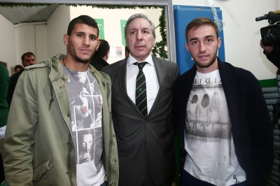 Παναθηναϊκός: Πλήθος κόσμου αλλά και Καρέλης, Ντίνας στο Bazaar (photos)