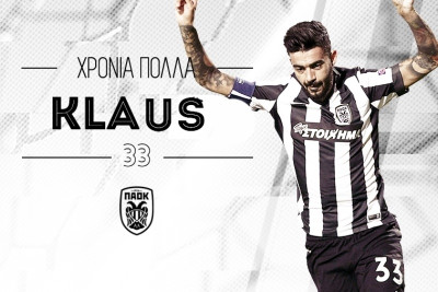 ΠΑΟΚ: «Χρόνια πολλά Κλάους»