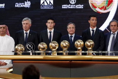 Σάρωσε η Ρεάλ Μαδρίτης  στα Globe Soccer Awards (videos+photos)