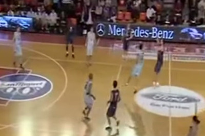 Ισπανία: Τρίποντο - buzzer beater με... λέι απ από το κέντρο! (video)