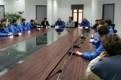 Εθνική Βόλεϊ Εφήβων: Επισκέφτηκαν Δήμαρχο και ΔΕΗ