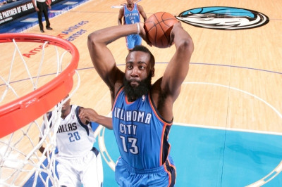 Οκλαχόμα Σίτι Θάντερ: Κόλλημα με το #13 του Χάρντεν