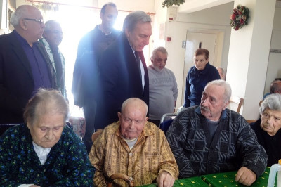 Παναθηναϊκός: Επίσκεψη στο Γηροκομείο Χανίων (photos)