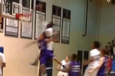 ΗΠΑ: Μπασκετμπολίστας - λυκειόπαιδο κάρφωσε... και τον αντίπαλο! (video)