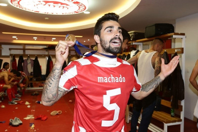 Ολυμπιακός: Ευχές Μασάντο και.... υιού σε Περέιρα (photo)