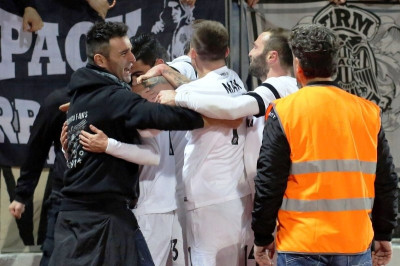 ΠΑΟΚ: Πανηγυρισμοί μετά τη λήξη