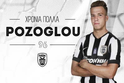 ΠΑΟΚ: Ευχές σε Πόζογλου