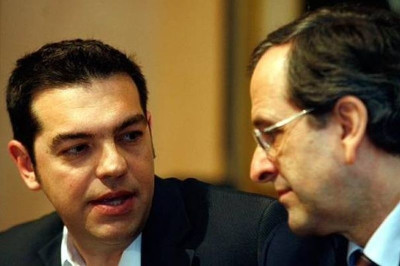 Εκλογές 2015: Συγχαρητήρια Σαμαρά σε Τσίπρα
