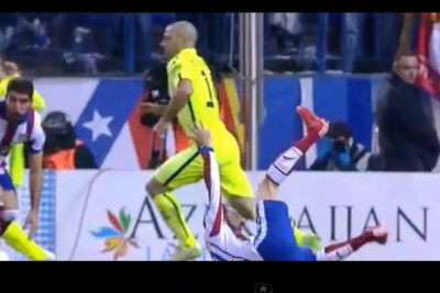 Ατλέτικο Μαδρίτης – Μπαρτσελόνα: Πέναλτι… σκάνδαλο για τους «ροχιμπλάνκος» (video)