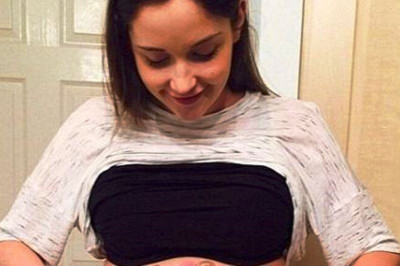 Δεν περνάει από το μυαλό σας τι ζωγράφισε αυτή η μέλλουσα μαμά στην κοιλιά της! (εικόνες)