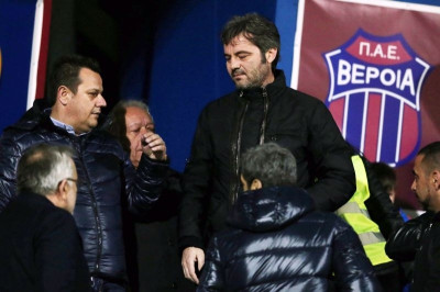 Βέροια – Ολυμπιακός: Στο γήπεδο κι ο Βρύζας