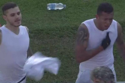 Τσαμπουκάς Ικάρντι - Γκουαρίν  με τους τιφόζι της Ίντερ (video)