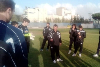 Ατρόμητος: Προπόνηση με Σπανό και Κορακάκη